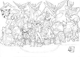 Coloriage De Tout Les Pokemon Pokemon Coloring Pages Pokemon Coloring Pokemon Drawings