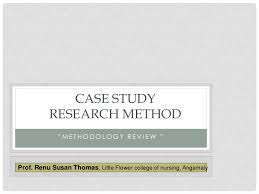 It can focus on a person, group, event or organization. Case Study Research Method