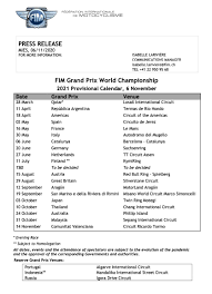 Confira todos os horários e onde acompanhar as corridas de motogp. Gareth Bouch On Twitter Oooh The Provisional 2021 Motogp Calendar