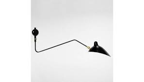 Home history fabrication current page: 1 Curved Arm Rotating Sconce By Serge Mouille Switch Modern
