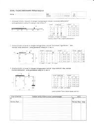 Perhitungan balok menerus dengan cara cross contoh soal untuk. Teknik Sipil Untag Surabaya
