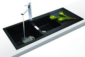 kitchen sink black