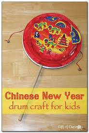 Chinese New Year Drum Craft For Kids Chinese New Year Crafts For Kids Chinese New Year Crafts Drum Craft