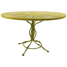 Maybe you would like to learn more about one of these? Stylish Round Wrought Iron And Metal Mesh Garden Patio Table By Woodard At 1stdibs