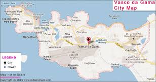 Vasco is goa's most populous overgrown town and the adjoining mormugao port are busy, dusty and mainly commercial centres. Vasco Da Gama City Map Vasco Da Gama City Map Map