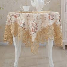 We offer these fitted vinyl table covers with elastic in rectangle or square shapes. European Style Jacquard Lace Macrame Coffee Table Cloth Tv Cabinet Cloth Desk Tablecloth Furniture Cover Clot Coffee Table Cloth Round Table Cloth Table Covers