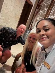 Grateful for resort staff in St. Lucia