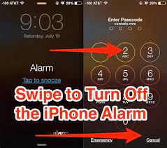 Way to turn off alarm without phone iphone, ipad, ipod. Quickly Turn Off The Iphone Alarm Clock With A Swipe Osxdaily