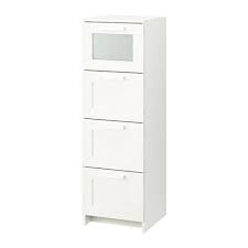 All you need is one piece of affordable furniture to get started. Brimnes Chest Of Drawers With 4 Drawers White Frosted Glass 39x41x124 Cm 102 180 27 Reviews Price Where To Buy