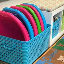 Biglots Large Dot Totes Can Hold 6 Scoop Chairs What S Your Favorite Way To Store Flexible Seating Classroom Flexible Seating Flexible Seating Kindergarten