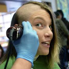 Saint Rose community shaves heads for St. Baldrick's