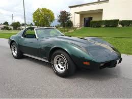 Image result for Dark Green 1976 Corvette