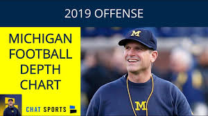 michigan football rumors 2019 offensive depth chart projecting josh gattis starters and backups