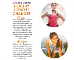We may earn commission on some of the items you choose to buy. Dos And Don Ts Healthy Lifestyle Changes