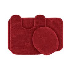 Small apartment modern kitchen design for small space small 2 wall galley kitchen white cabinets stainless steel appliances small bachelor bedroom design ideas small. 3 Piece Traditional Soft And Plush Washable Bath Rug Set Chili Pepper Red Garland Rugs Walmart Com Walmart Com