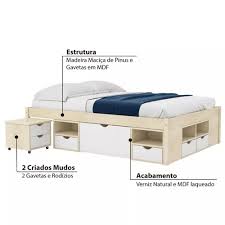 Camas De Solteiro Em Madeira Maciça Com Gavetas Cama Casal Multifuncional Charme Criados Nichos E Gavetas R 1 861 50 Em Mercado Livre Cama Casal Cama Multifuncional Solteiro Cama Casal Com Gavetas