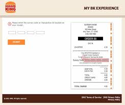 You can also order a free whopper sandwich or an original chicken sandwich as. How To Take Burger King Survey On Mybkexperience Com
