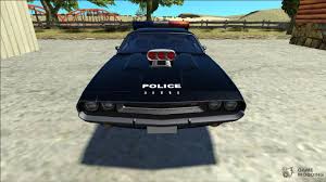 1970 dodge challenger police car. 1970 Dodge Challenger Police Lvpd For Gta San Andreas