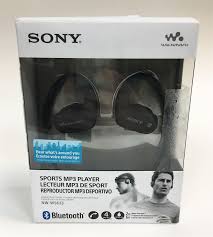 Get the best deals on sony mp3 players. Sony Nw Ws623 4 Gb Waterproof Walkman Mp3 Player With Bluetooth Black