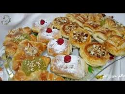 تشكيلة فينوازري راقية مثل المخابز متنوعة الاشكال بعجين مورق واحد فقط وتقديم احترافي youtube cooking recipes cooking recipes