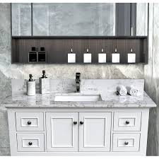 Montary 37 Marble Vanity Top White
