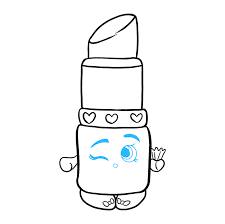 Bessy baseball, step by step season 5 shopkins drawing shopkins. How To Draw Lippy Lips From Shopkins Really Easy Drawing Tutorial