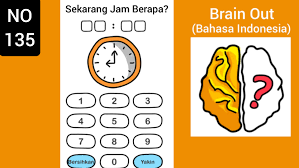 Ayo finis sebelum waktu habis! Brain Out Level 135 Sekarang Jam Berapa Terbaru 2021
