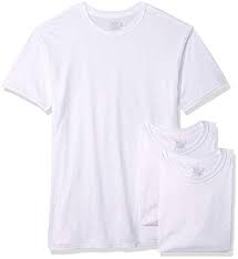 Fruit Of The Loom Mens 3 Pack Tall Size Crew Neck T Shirt