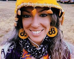 Tipper Disco Ball 3D Printed Earrings (lightweight Question Mark EDM DJ  Festival Jewelry)