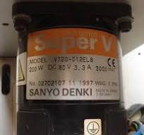 SANYO DENKI V720-012EL8 / DC MOTOR 92M - PLC DCS SERVO ...