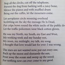 Uit Four Weddings And A Funeral Poems Funeral Poems Sweet Words