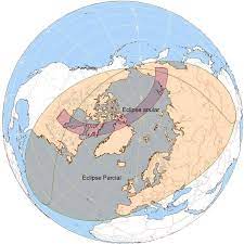 The first solar eclipse of the year will take place on june 10. Astronomia Eclipse De Sol 10 De Junio De 2021