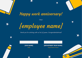 Congratulations on achieving this anniversary with us! 30 Employee Work Anniversary Ideas Messages Emails And Certifications