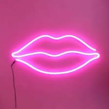 Custom neon sign | led light up signs | room decor aesthetic | wall . Neon Lips Sign Led Neon Art Lights For Your Wall Home Decor