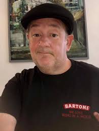 Thank you to Johnny Vegas. The T-shirt looks great; 👍 Very Smart. We've  had a few requests to buy a Bartons T-Shirt. They cost £8.50 plus postage.  Just message, phone or email