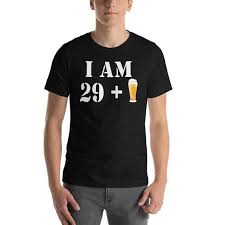 Happy Birthday T Shirts For Adults Happy 30th Birthday Tee Shirt For Men Women Thirtieth Birthday Gift T Shirt For Beer Lovers Beer Drinking Birthday Tee 30th Birthday Shirts Cool Shirts Shirts