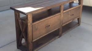 Rustic X Console Table Ana White Farmhouse Console Table Wood Furniture Plans End Table Plans