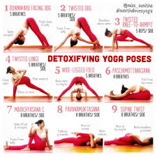 Detoxifying Yoga Poses Yoga Twists And Folds Miss Sunitha Sunithalovesyoga Yogalifest Detoxifying Yoga Poses Easy Yoga Workouts Restorative Yoga Sequence
