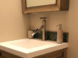 high end faucet brut waterfall spout