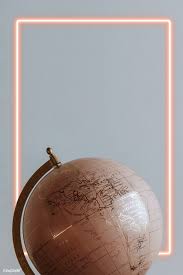 Download Premium Image Of Pink Globe Sphere And Frame Mockup 1221569