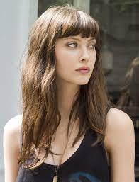 Small Forehead Bangs Google Search Hair Styles Long Hair With Bangs Hairstyles With Bangs