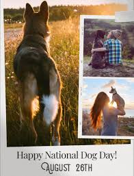 When is national dog day shown on a calendar. B7sgmc4owr7ngm