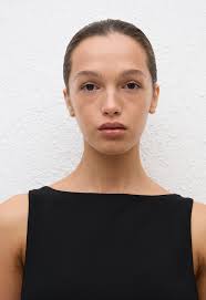 CREPE MINI SHIFT DRESS BLACK