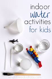 They will have so much fun! 16 Indoor Water Play Ideas For Kids