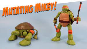 Ninja Turtles Mutations Michelangelo Pet to Ninja Transformer - YouTube