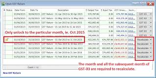Business with annual turnover exceeding rm5 million = monthly submission of gst return business with annual turnover below rm5 million= quarterly 2) system will auto capture your submission period. Gst Gst 03 Amendment Estream Software