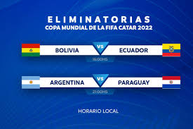 Uno de los partidos más importantes que tendrá la selección de estados unidos, durante las eliminatorias rumbo al mundial de qatar 2022, será el viernes 12 de noviembre, cuando reciba a su archirrival, la selección mexicana, en duelo por la séptima jornada del octogonal final de concacaf. Eliminatorias Qatar 2022 Tabla Resultados Y Calendario De Las Fechas 3 Y 4 Bolivia Vs Ecuador Argentina Vs Paraguay Horarios Y Donde Ver Las Eliminatorias Sudamericanas Qatar 2022