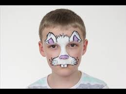 This is a fun activity for adults to do on young children, or for older children to do on their friends. Diy Easter Bunny Face Paint Tutorial For Children