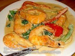 Ginataang Hipon Shrimp In Coconut Milk Panlasang Pinoy Meaty Recipes Recipe Food Shrimp Coconut Milk Recipes