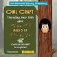 Owl Craft — Centre County Library & Historical Museum event image
